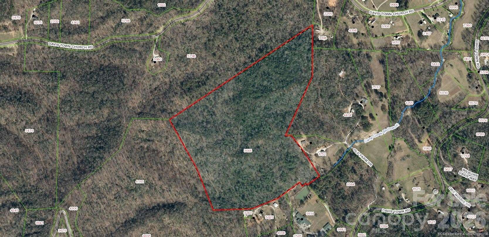 44.4 Acres of Land for Sale in Old Fort, North Carolina