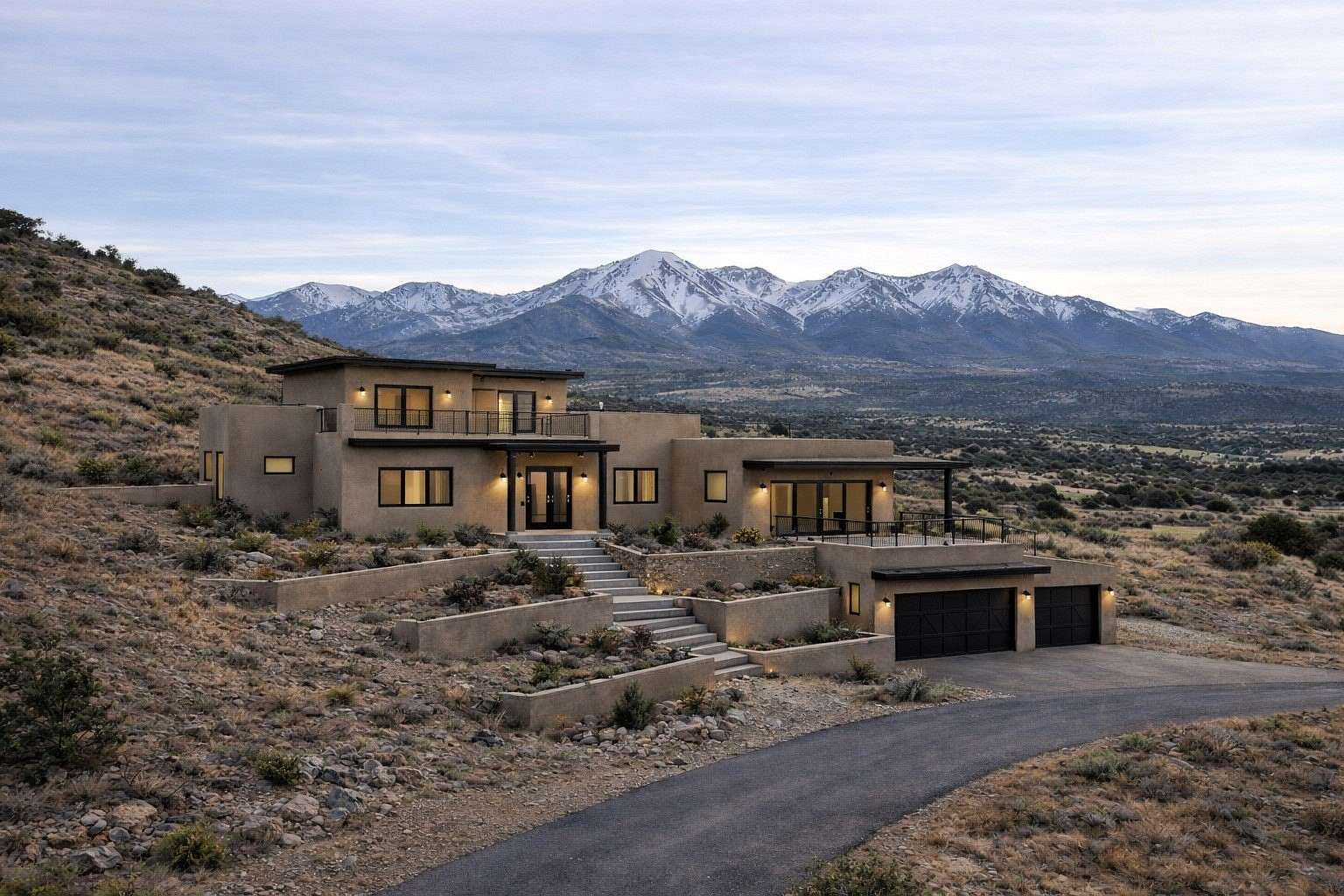 8.64 Acres of Land with Home for Sale in Santa Fe, New Mexico