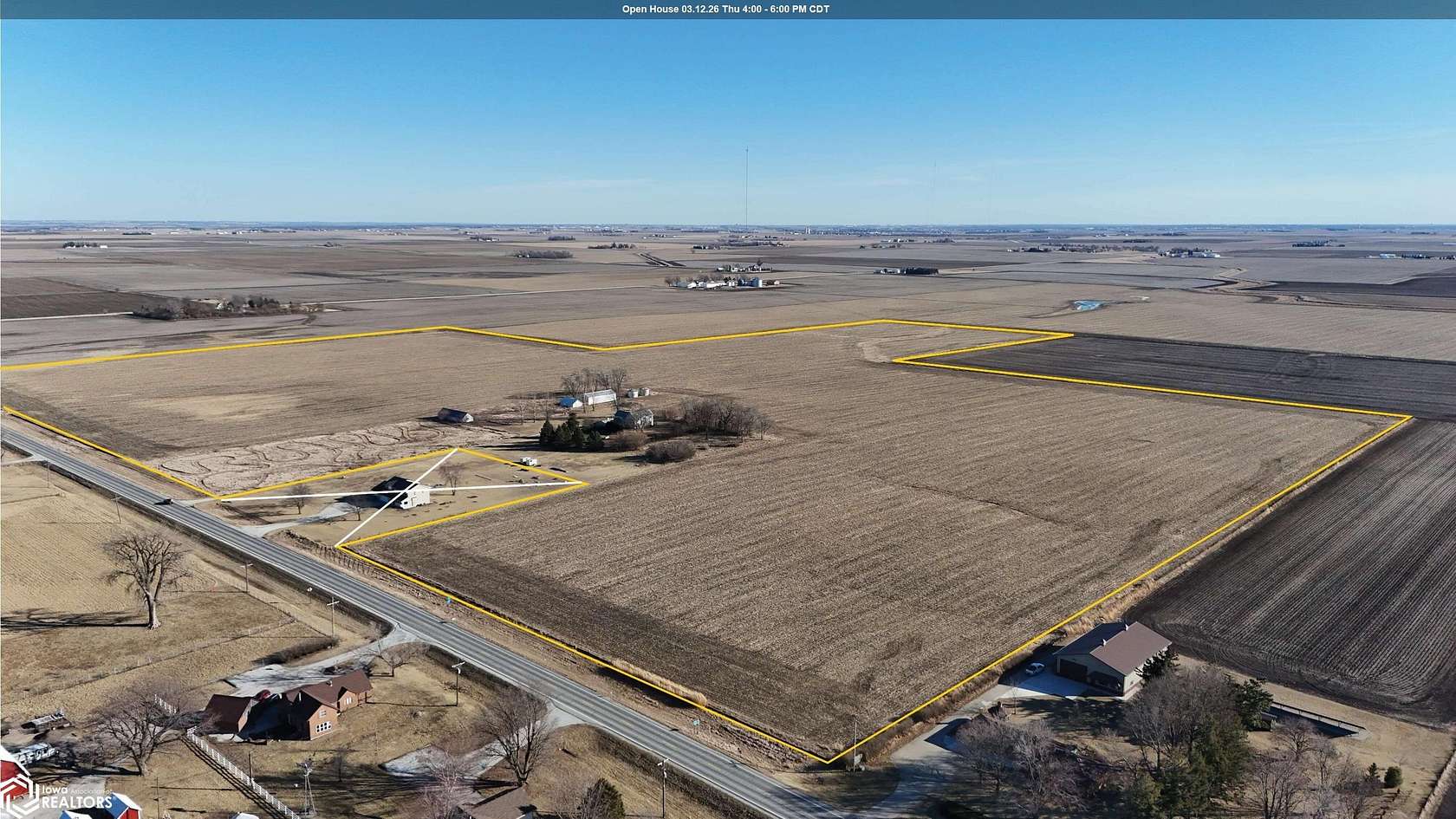 98 Acres of Land with Home for Sale in Slater, Iowa