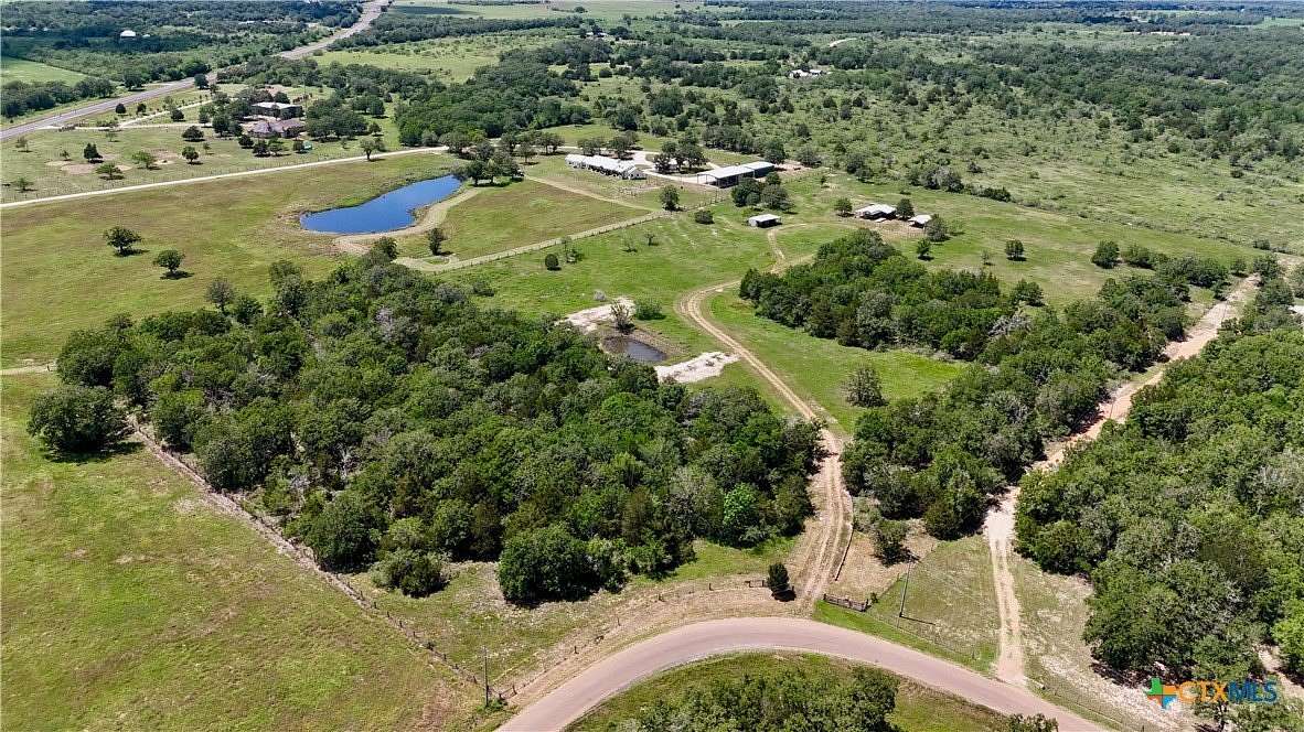 15 Acres of Recreational Land with Home for Sale in Flatonia, Texas