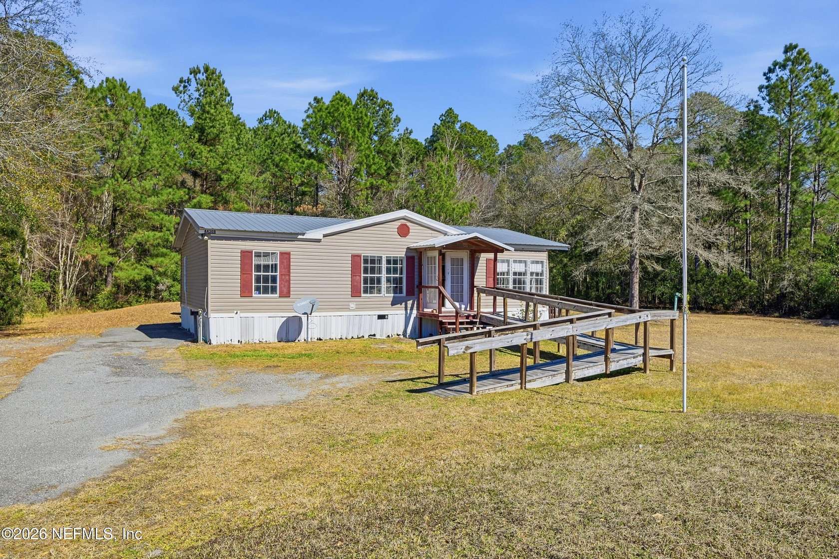 2.7 Acres of Land with Home for Sale in Callahan, Florida