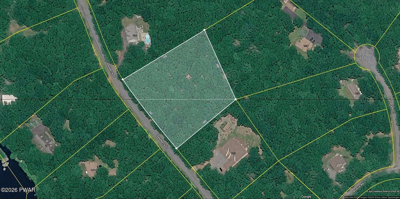 2.53 Acres of Residential Land for Sale in Hawley, Pennsylvania