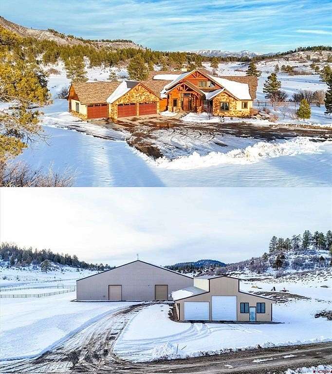 100 Acres of Land with Home for Sale in Pagosa Springs, Colorado
