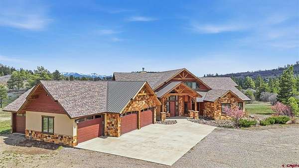 100 Acres of Land with Home for Sale in Pagosa Springs, Colorado