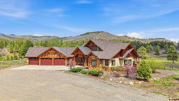 100 Acres of Land with Home for Sale in Pagosa Springs, Colorado