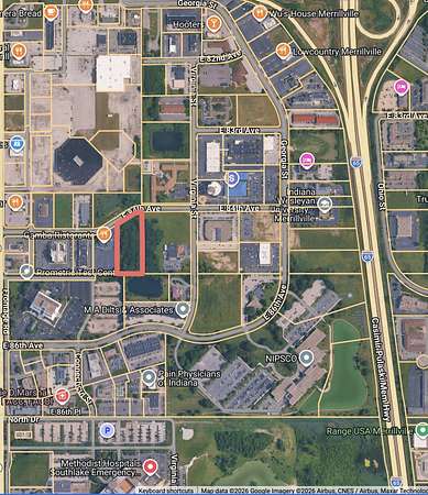 2.84 Acres of Mixed-Use Land for Sale in Merrillville, Indiana