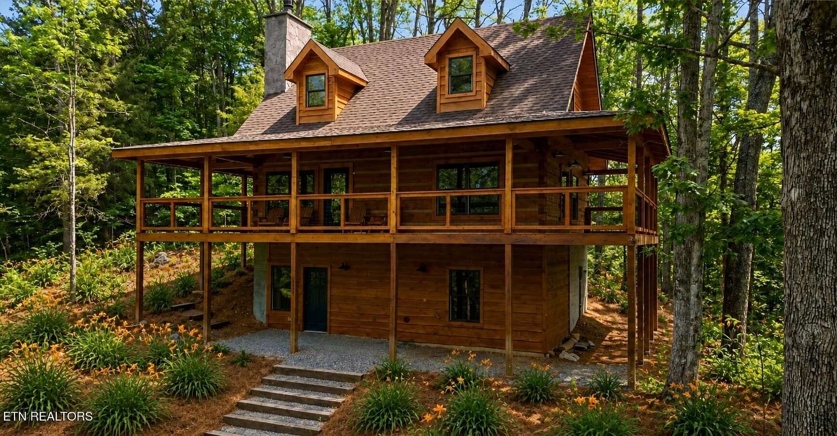1.8 Acres of Land with Home for Sale in Gatlinburg, Tennessee