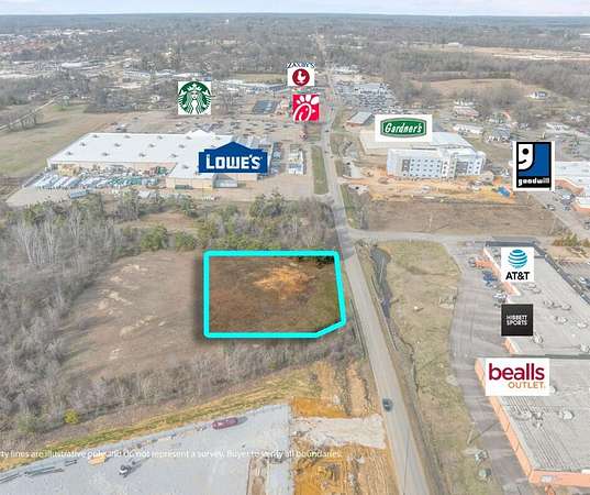 1 Acre of Mixed-Use Land for Sale in Corinth, Mississippi