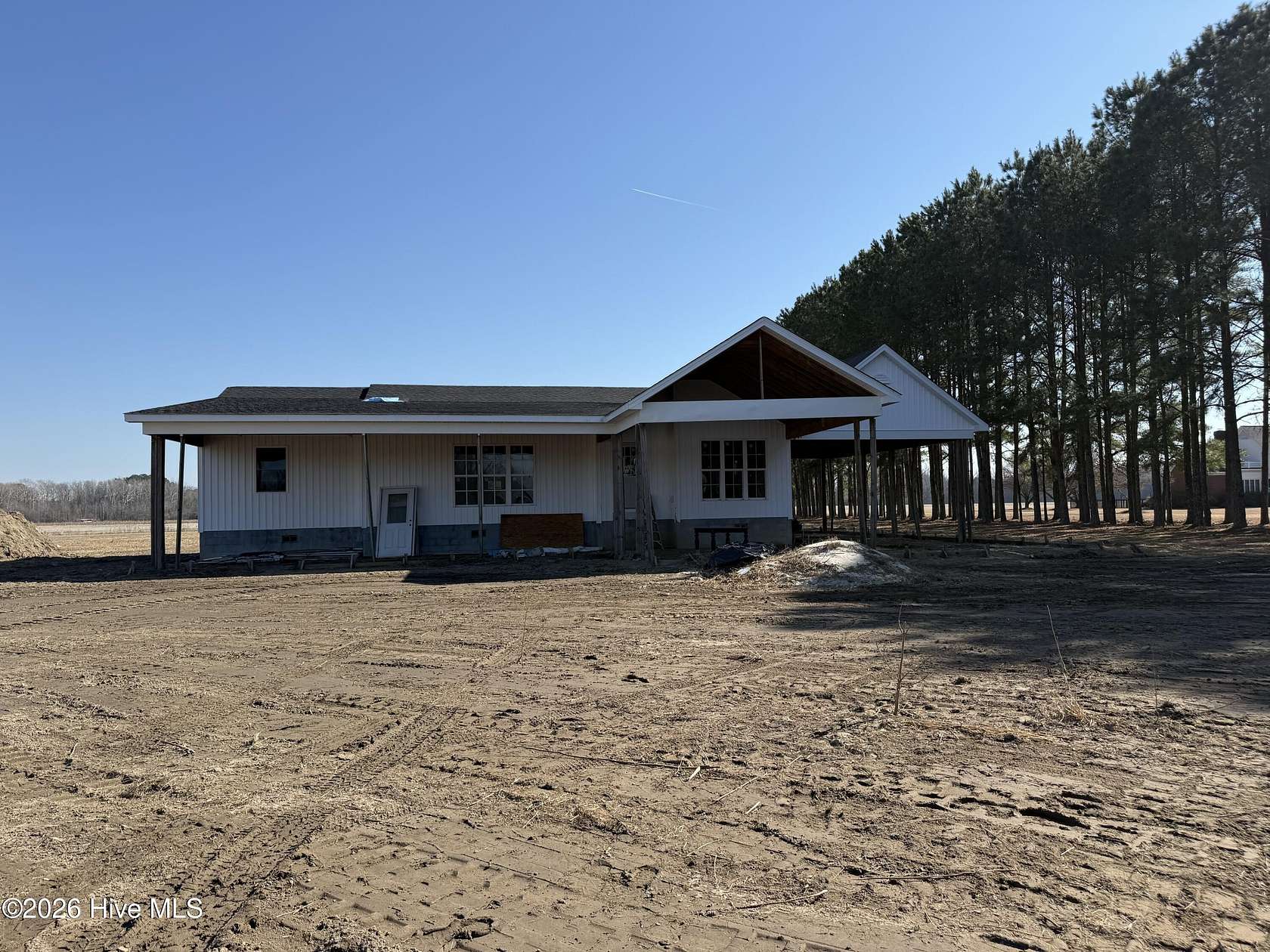 3 Acres of Land with Home for Sale in Bethel, North Carolina