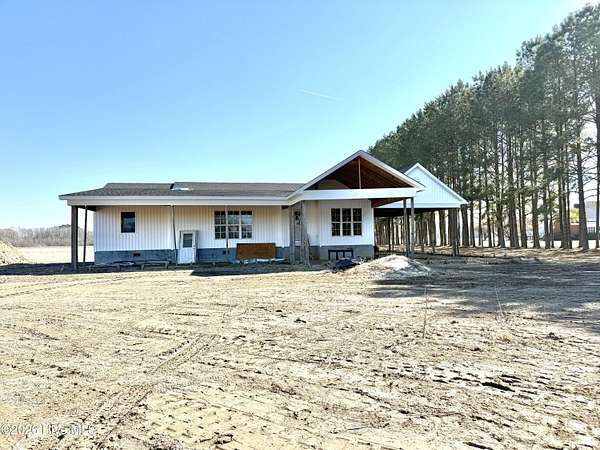 3 Acres of Land with Home for Sale in Bethel, North Carolina