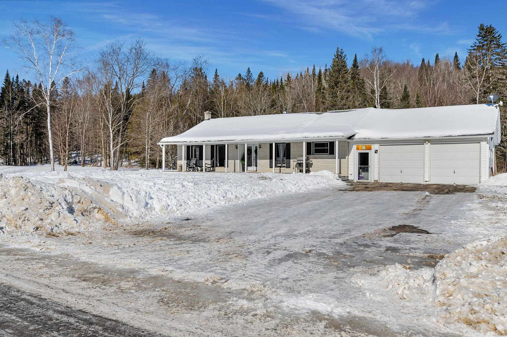 12.2 Acres of Recreational Land with Home for Sale in Canaan, Vermont