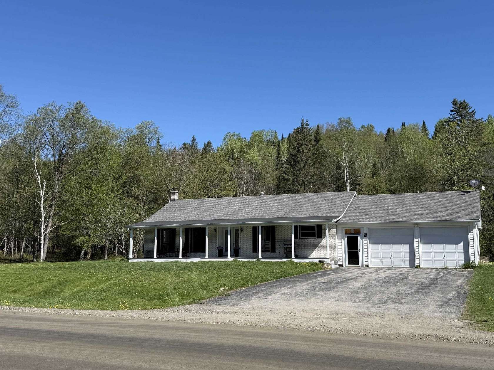 12.2 Acres of Recreational Land with Home for Sale in Canaan, Vermont