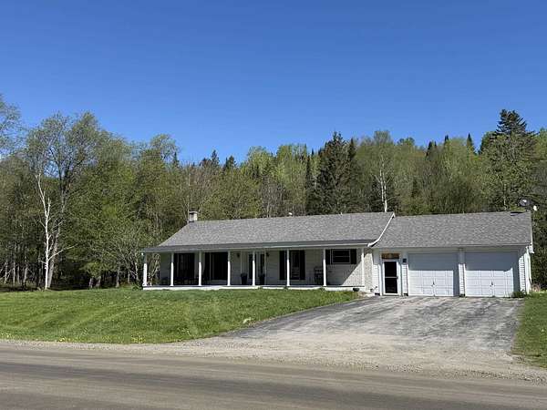 12.2 Acres of Recreational Land with Home for Sale in Canaan, Vermont