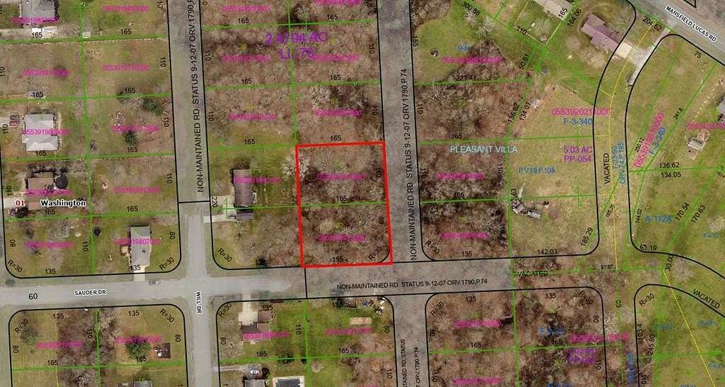 0.83 Acres of Residential Land for Sale in Mansfield, Ohio