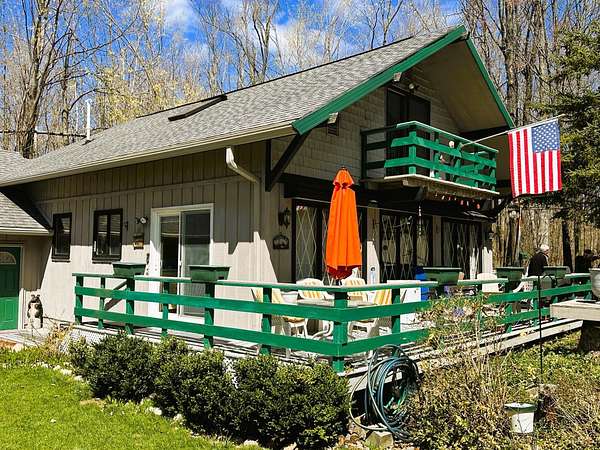 10 Acres of Recreational Land with Home for Sale in Gaylord, Michigan