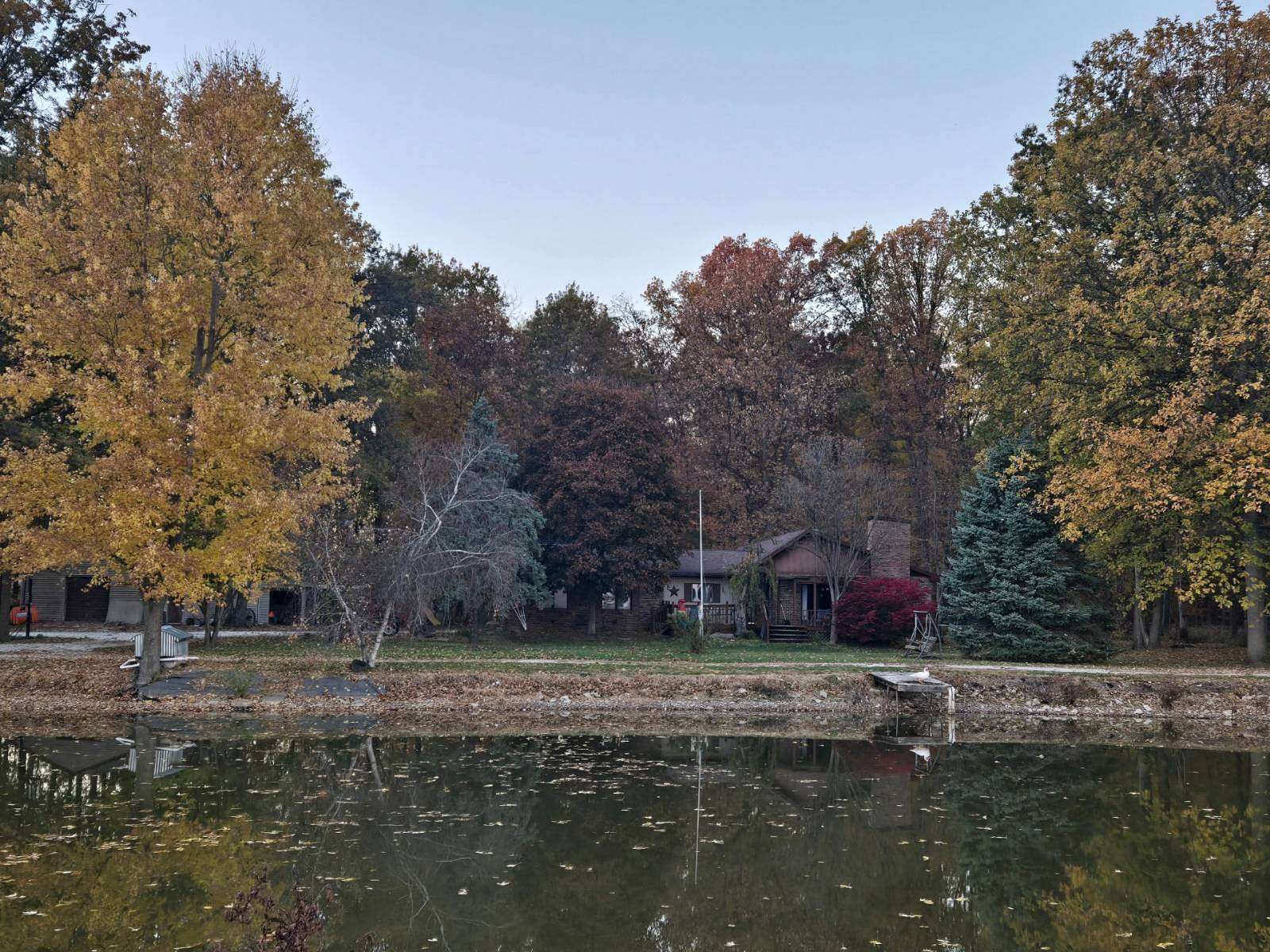 17.7 Acres of Land with Home for Sale in Attica, Indiana