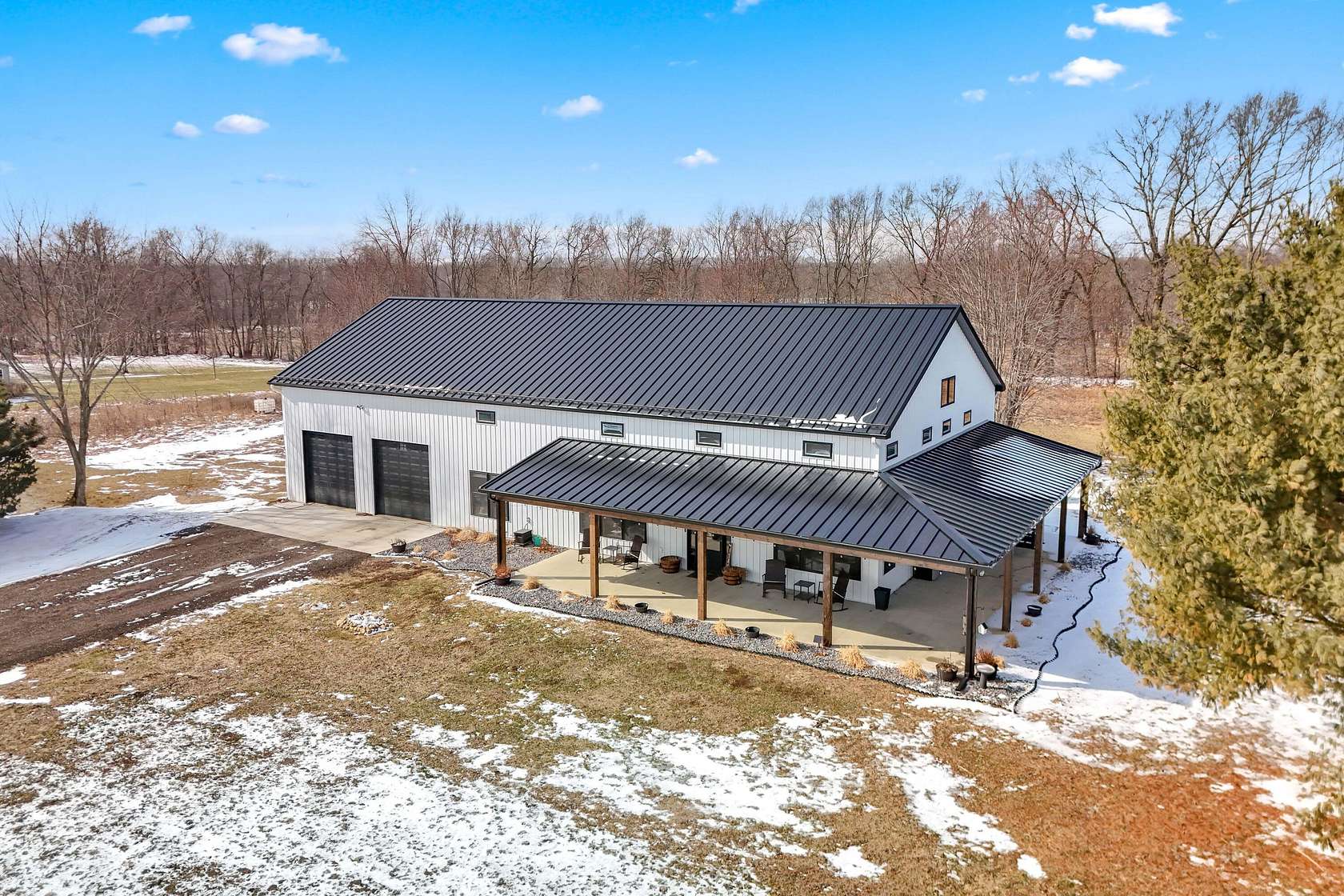 5.9 Acres of Land with Home for Sale in Litchfield, Michigan