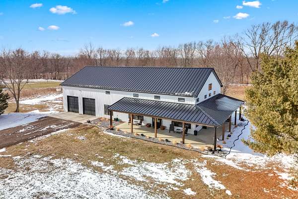 5.9 Acres of Land with Home for Sale in Litchfield, Michigan