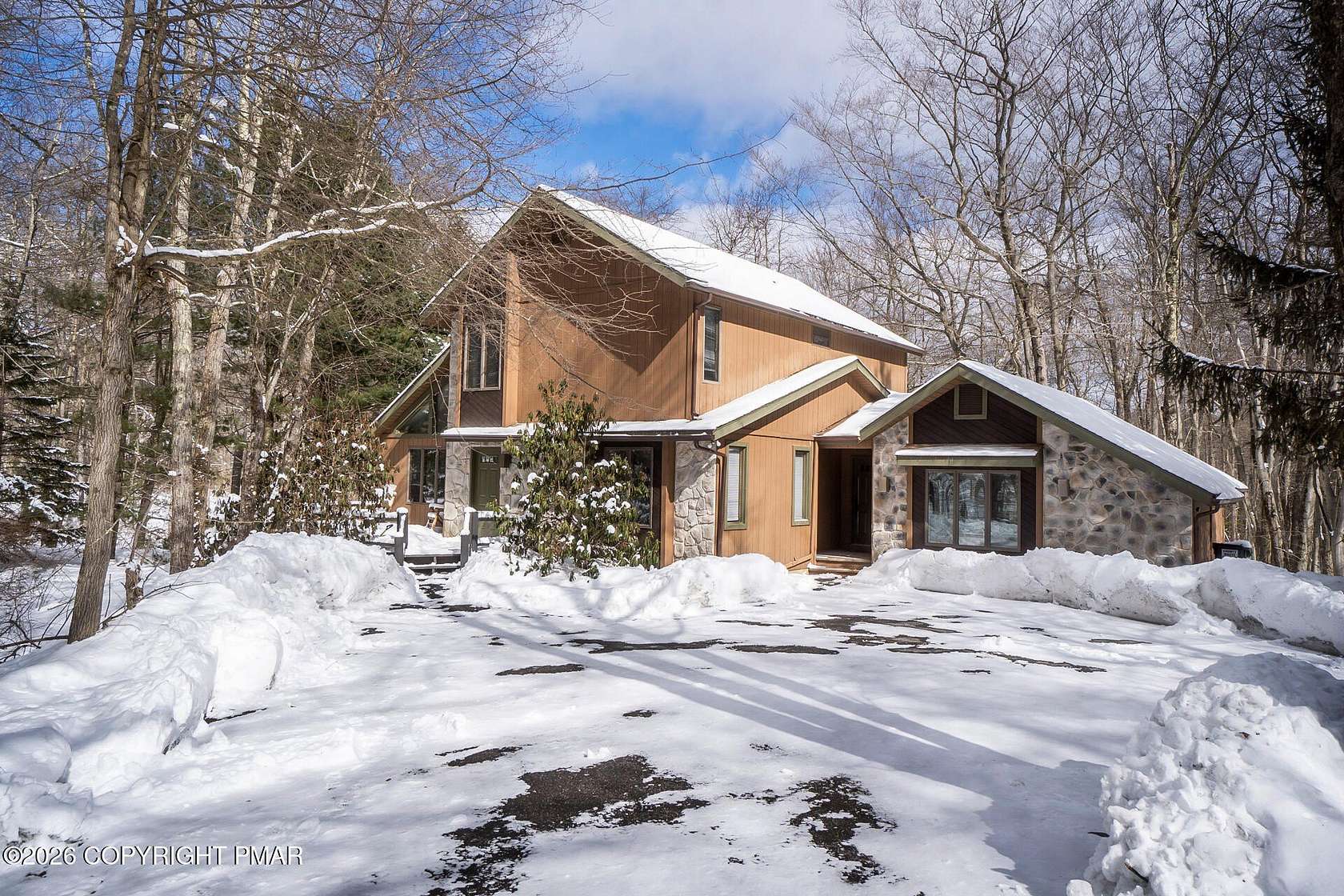 1.82 Acres of Land with Home for Sale in Lake Harmony, Pennsylvania