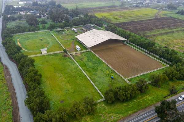 6.85 Acres of Land with Home for Sale in San Martin, California