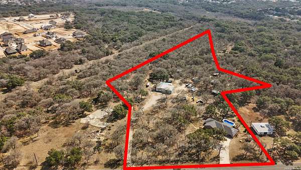 7.12 Acres of Land with Home for Sale in San Antonio, Texas