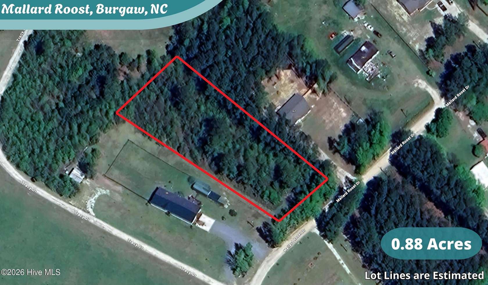 0.88 Acres of Residential Land for Sale in Burgaw, North Carolina