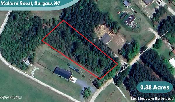 0.88 Acres of Residential Land for Sale in Burgaw, North Carolina
