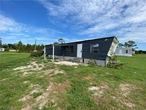 7.49 Acres of Land with Home for Lease in North Fort Myers, Florida