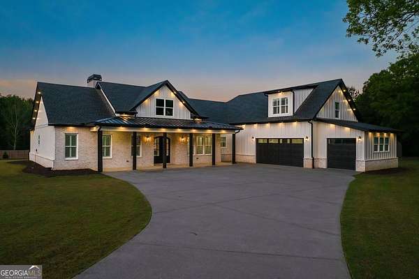 3 Acres of Land with Home for Sale in Bethlehem, Georgia