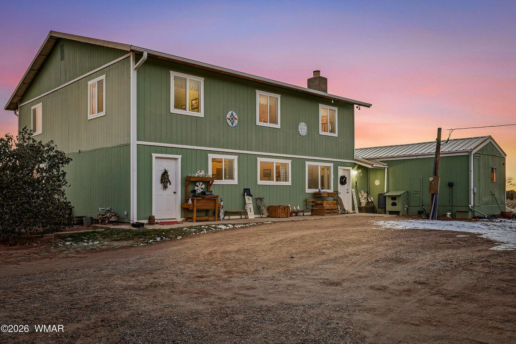 17.3 Acres of Land with Home for Sale in Snowflake, Arizona