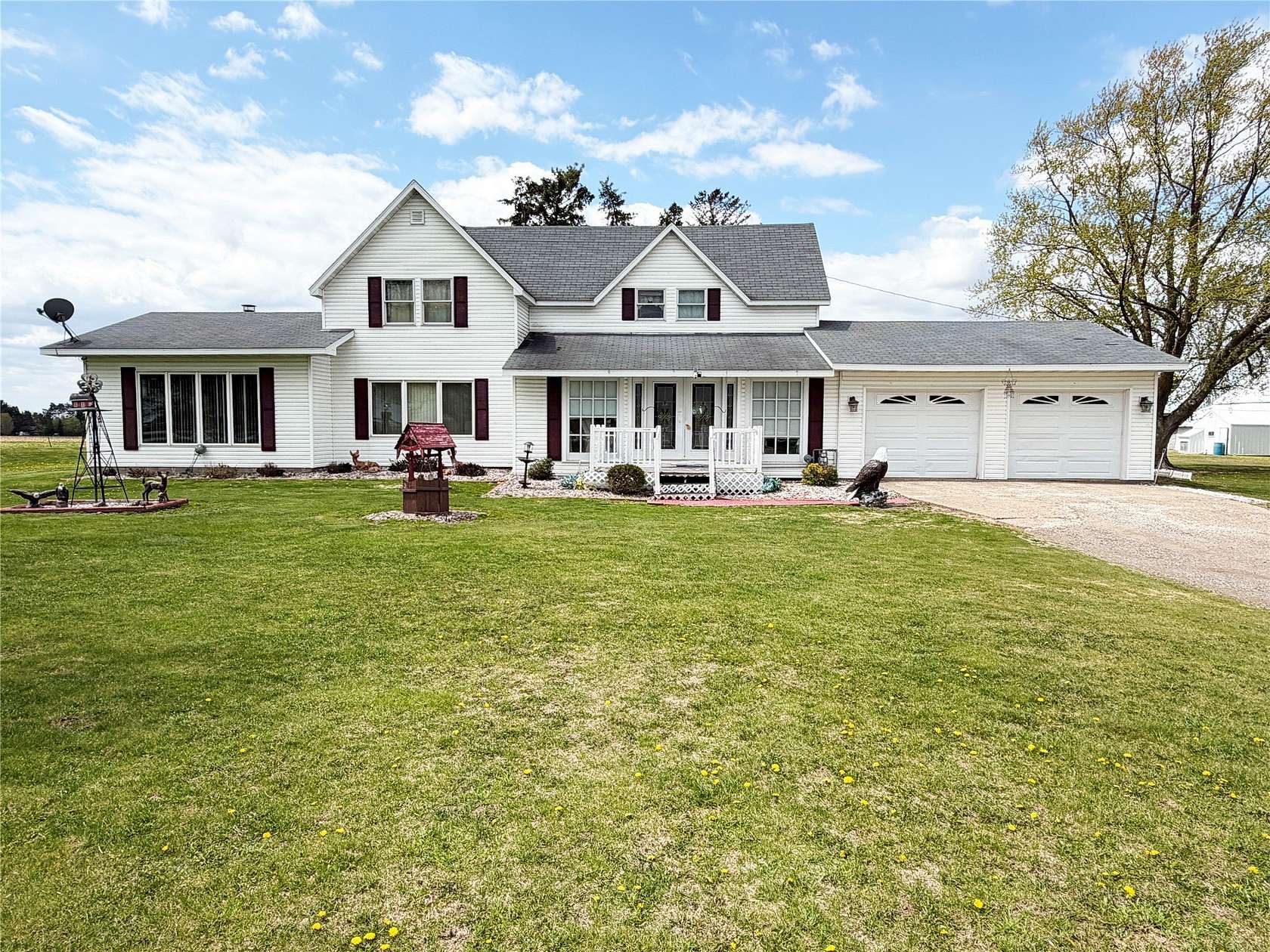 5 Acres of Land with Home for Sale in Clayton, Wisconsin