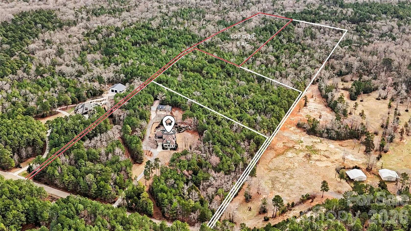 5 Acres of Residential Land for Sale in Lancaster, South Carolina