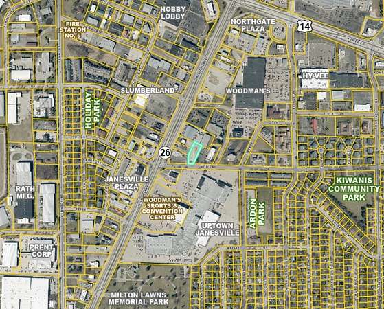 0.71 Acres of Commercial Land for Sale in Janesville, Wisconsin