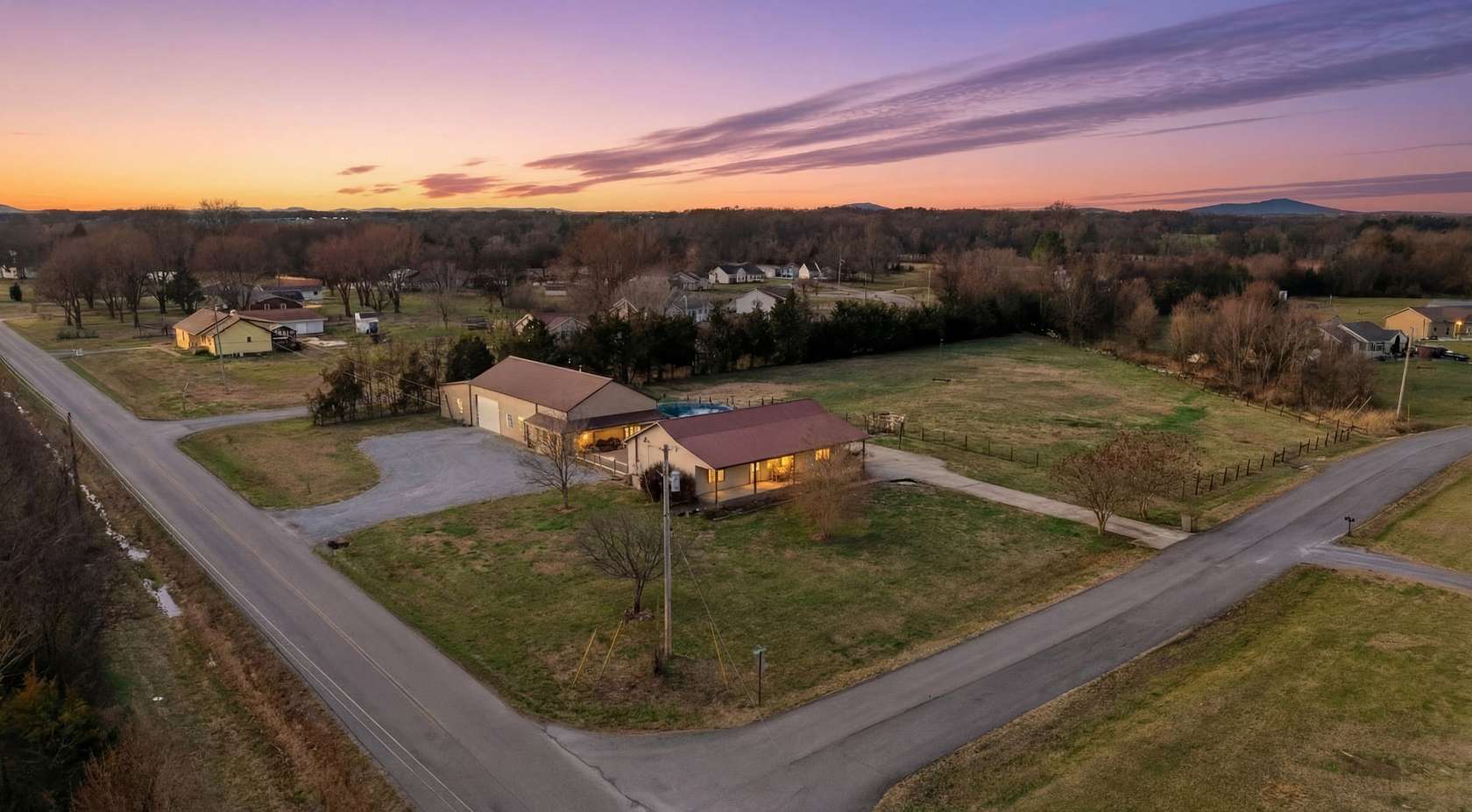 2 Acres of Land with Home for Sale in Bell Buckle, Tennessee