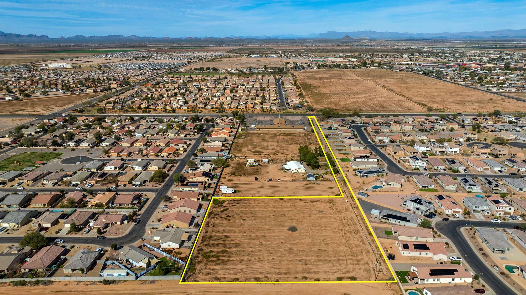 3 Acres of Residential Land for Sale in Coolidge, Arizona