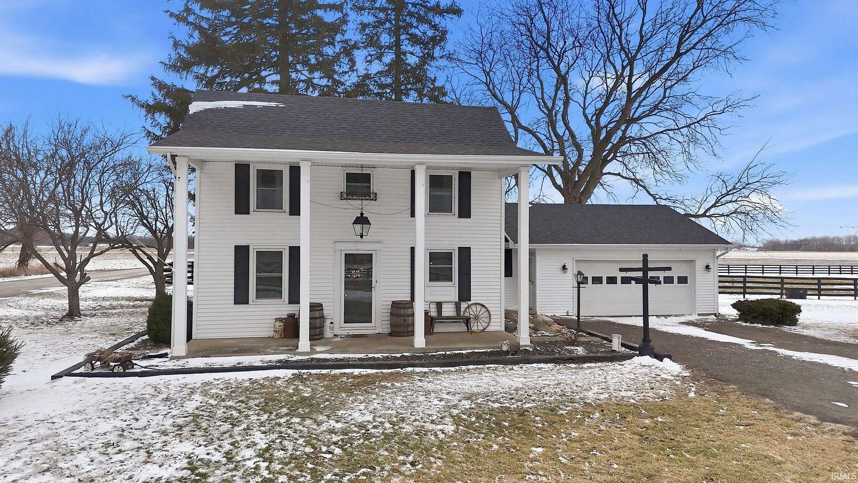 2.53 Acres of Land with Home for Sale in Huntington, Indiana