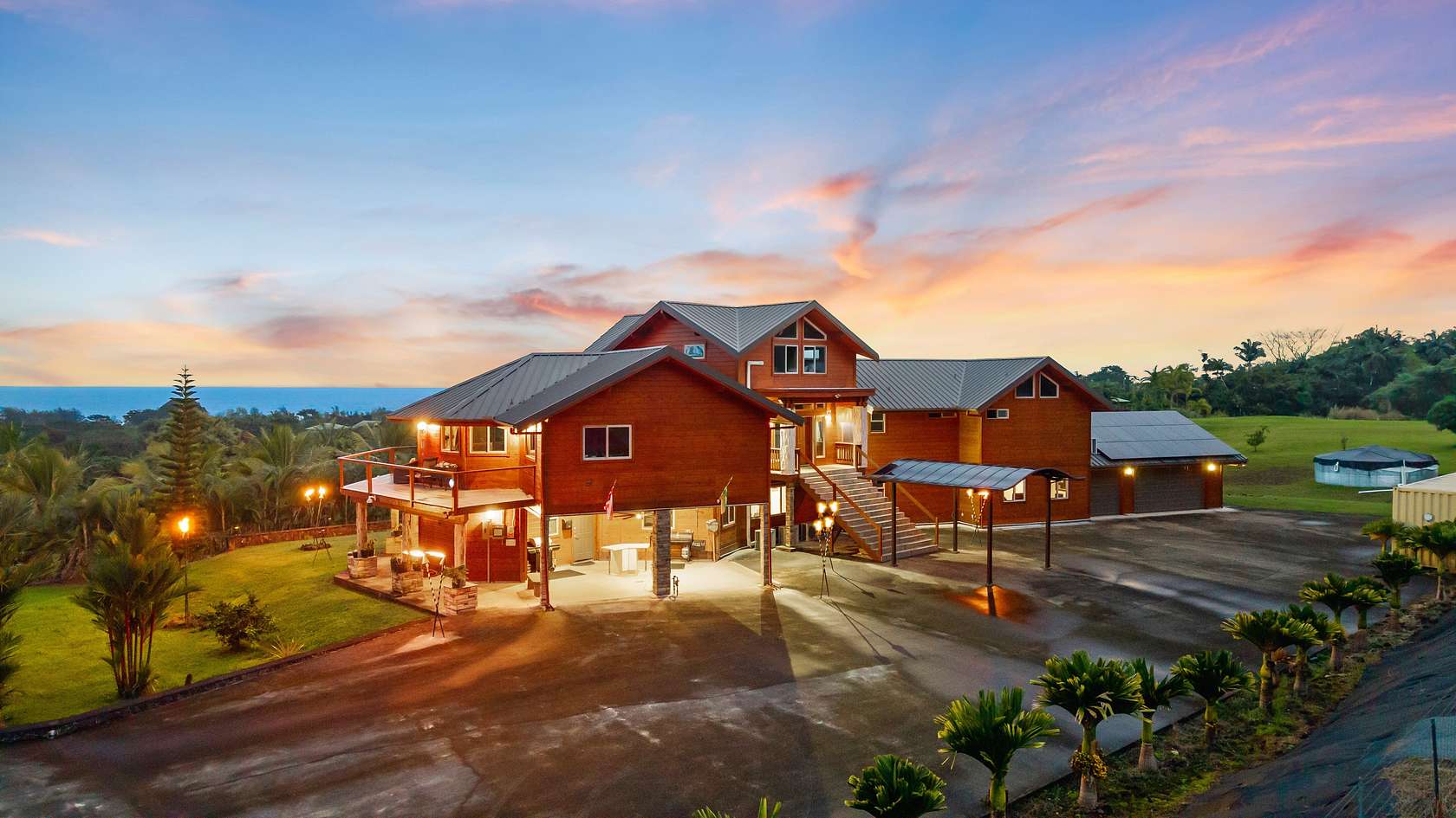 5.24 Acres of Land with Home for Sale in Pepeekeo, Hawaii