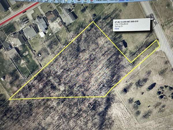 2.18 Acres of Land for Sale in Bedford, Indiana