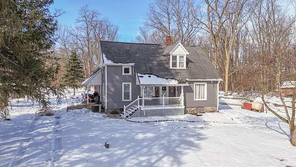 70.1 Acres of Land with Home for Sale in Cassopolis, Michigan