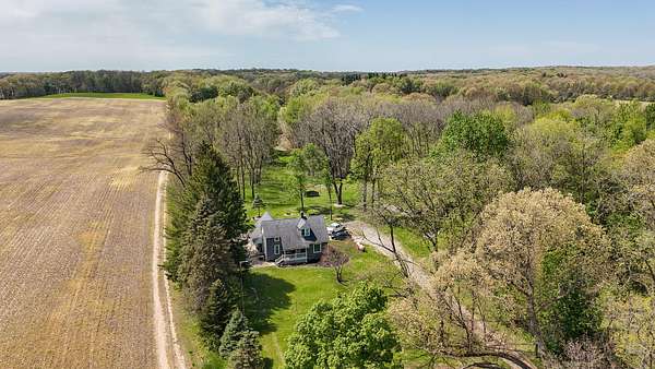 70.1 Acres of Land with Home for Sale in Cassopolis, Michigan