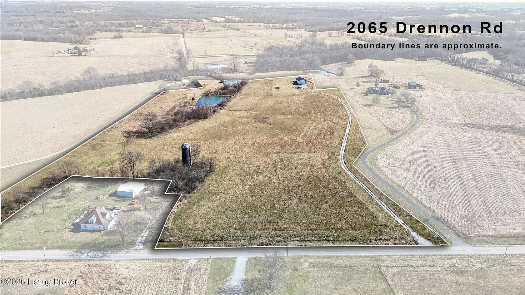 24.3 Acres of Land for Sale in New Castle, Kentucky