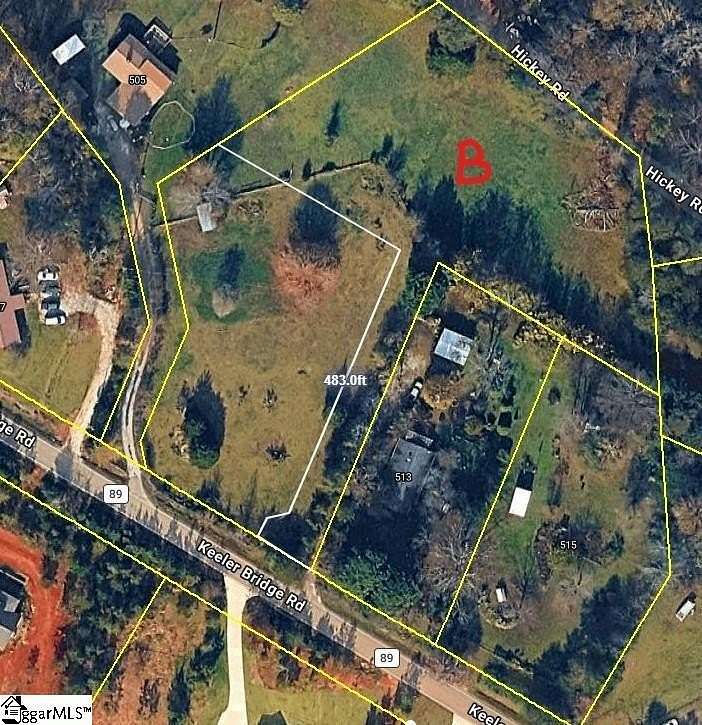 1.36 Acres of Residential Land for Sale in Marietta, South Carolina