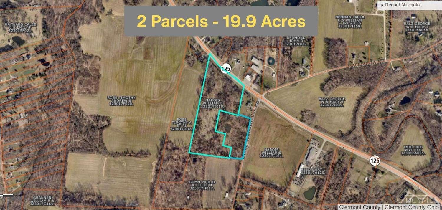 19.9 Acres of Land for Sale in Tate Township, Ohio