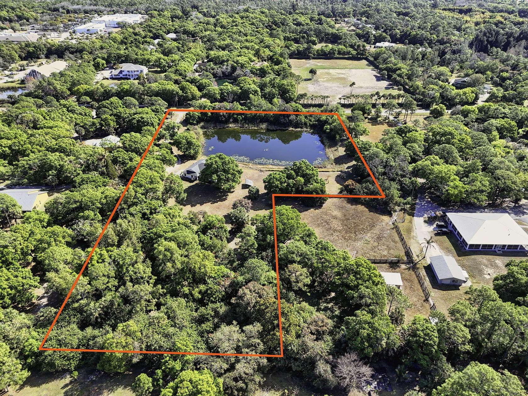 4.57 Acres of Land with Home for Sale in Jupiter, Florida