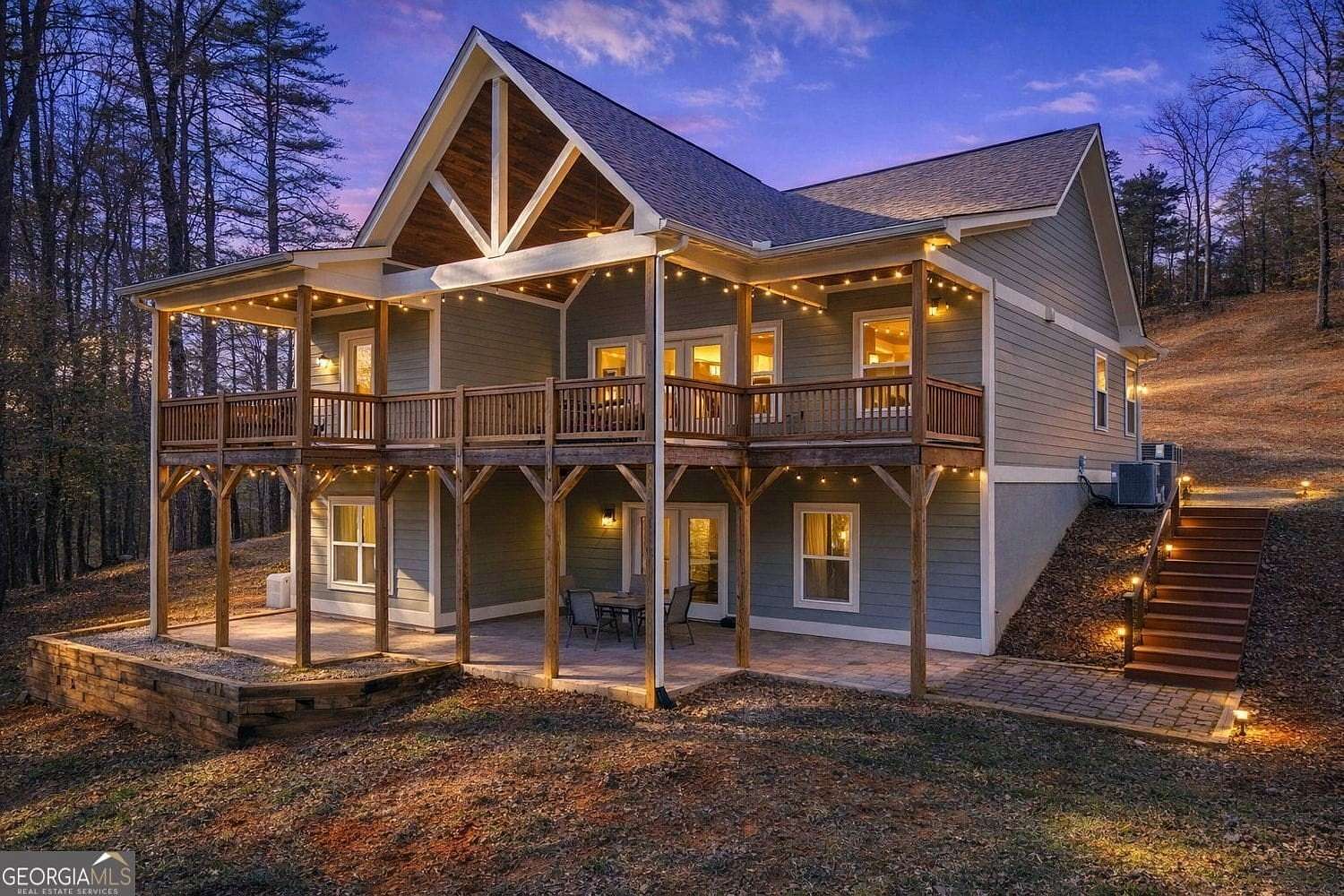 12.7 Acres of Land with Home for Sale in Cleveland, Georgia