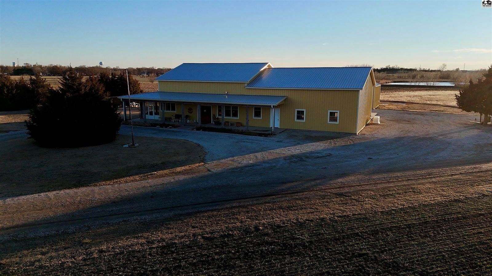 38.2 Acres of Land with Home for Sale in Lindsborg, Kansas