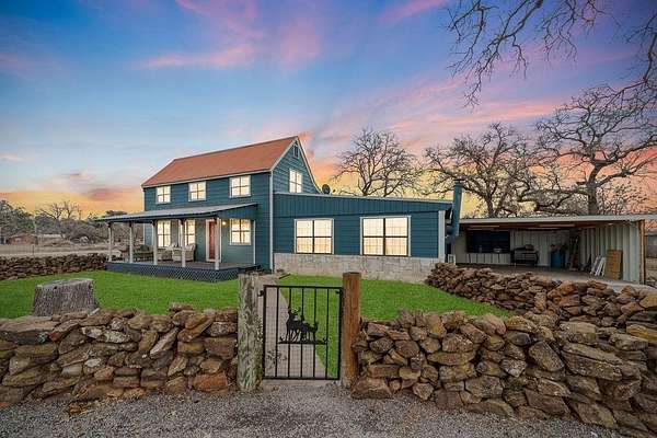 1.65 Acres of Land with Home for Sale in Fredericksburg, Texas