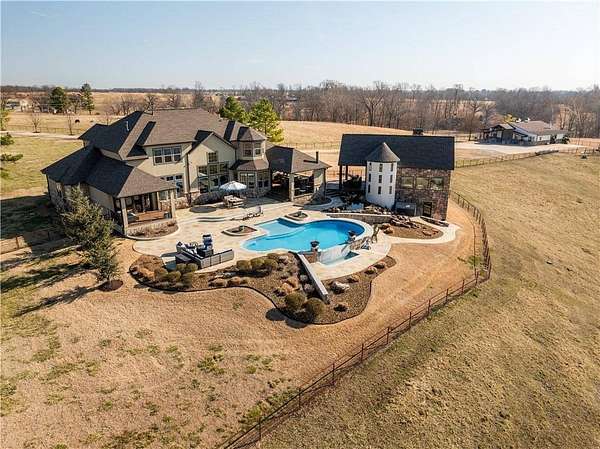 40.2 Acres of Agricultural Land with Home for Sale in Gentry, Arkansas