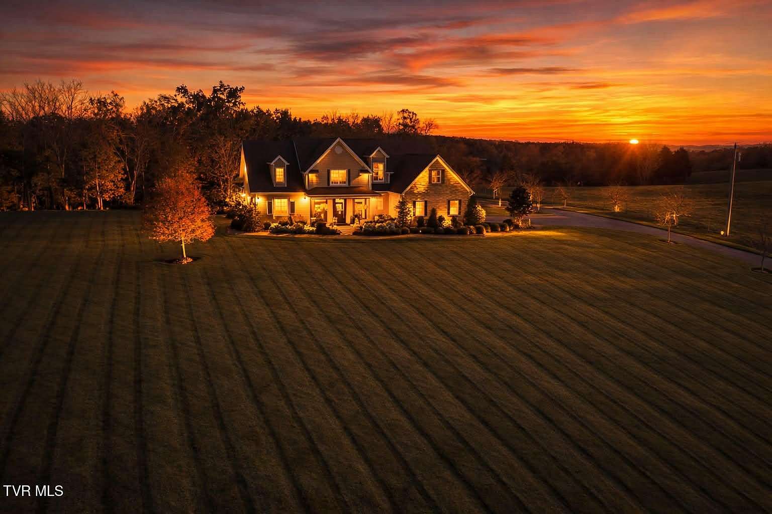 11.4 Acres of Recreational Land with Home for Sale in Blountville, Tennessee