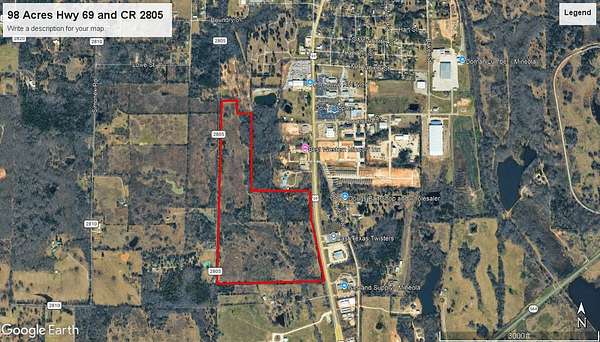 98.3 Acres of Mixed-Use Land for Sale in Mineola, Texas